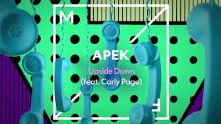 Video thumbnail of "APEK - Upside Down ft. Carly Paige (Official Visualizer)"