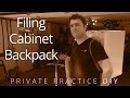 Transform a Filing Cabinet into a Backpack - Private Practice DIY Transform a Filing Cabinet into a Backpack - Private Practice DIY