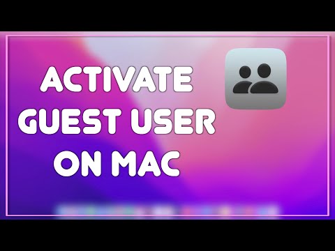 How to Enable Guest account on Mac