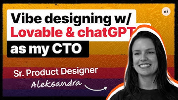 I let ChatGPT be my CTO: Vibe designing with Lovable, Figma