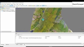 Orthophoto and DEM Generation from Drone Images using Agisoft   PhotoScan Pro  #Geoinfonepal