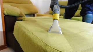 LIMPIAR Sofá con Inyeccion y Extraccion Karcher Puzzi upholstery