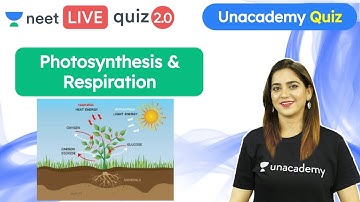 Unacademy NEET Quiz: Photosynthesis & Respiration | Biology Quiz | Preetika Koul