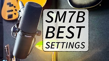 How to Make Your Shure SM7B Sound Great in 5 Minutes