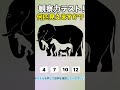 隠された動物を探せ！👀 あなたの観察力はどのくらい？