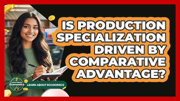 Is Production Specialization Driven By Comparative Advantage?