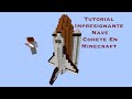 Tutorial: Impresionante Nave Espacial (Cohete) En Minecraft