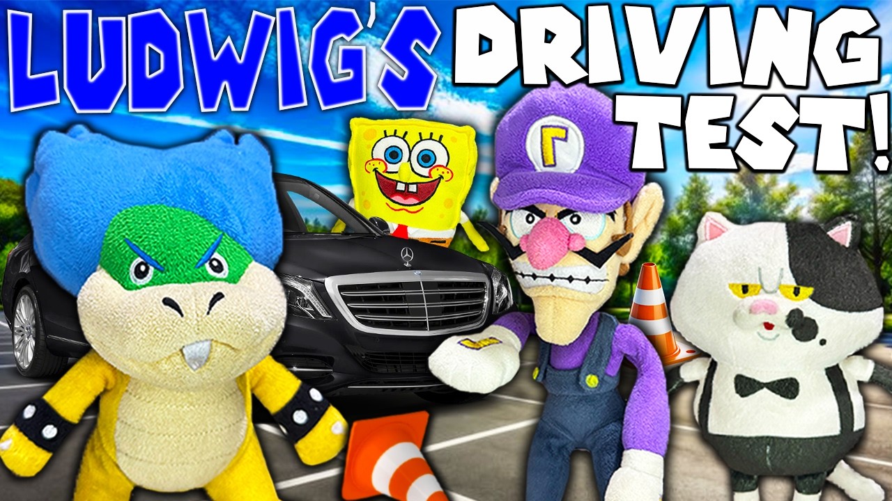 Ludwig's Driving Test! - Super Mario Richie