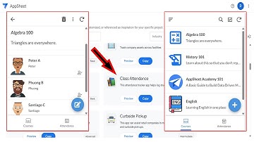 How to Create a Simple Class Attendance System Using AppSheet Template