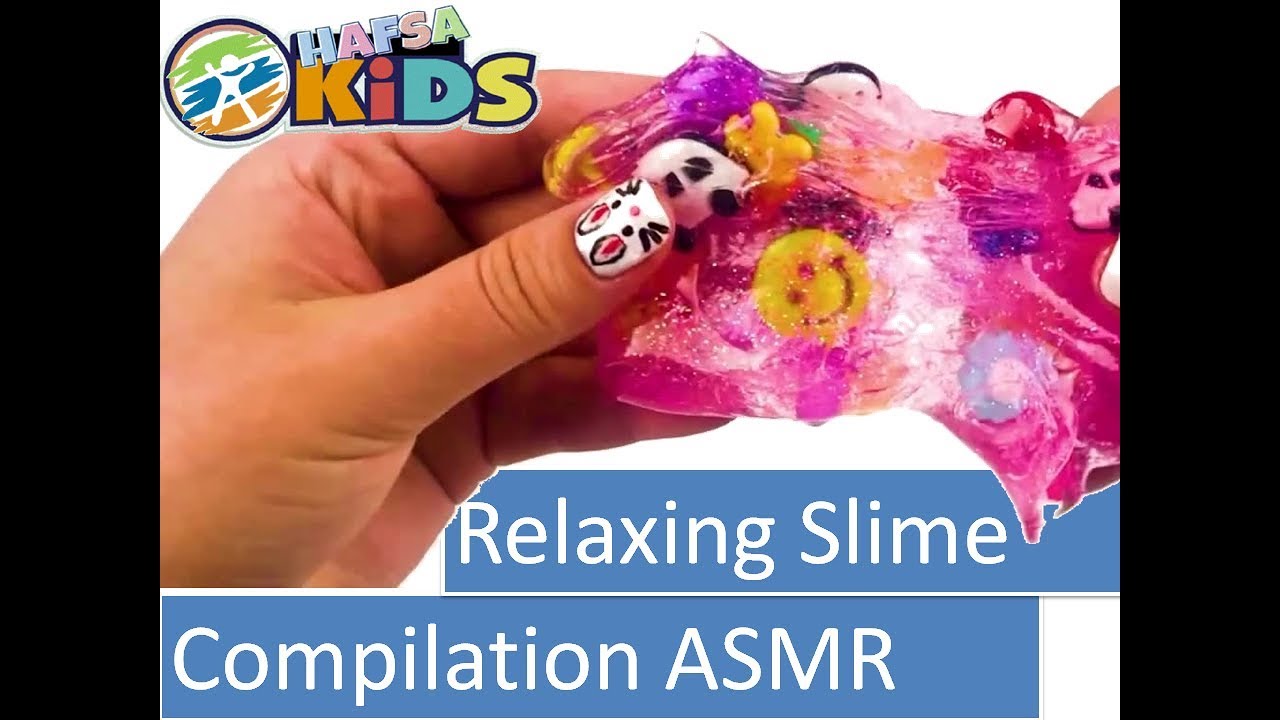 Relaxing Slime Compilation ASMR Vidéo étrangement satisfaisante YouTube