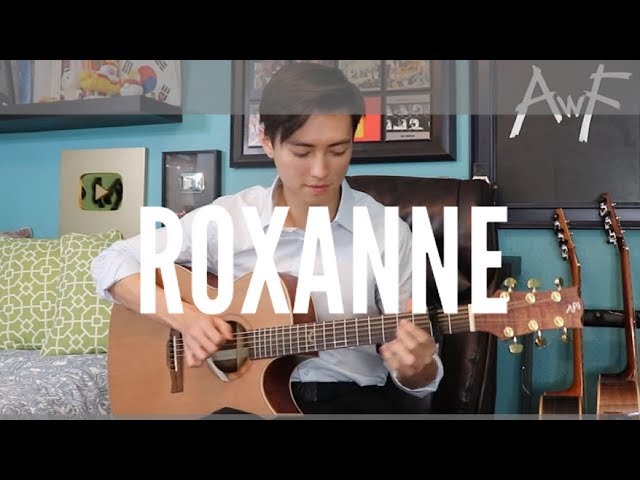 Roxanne - Arizona Zervas - Cover (fingerstyle guitar) class=