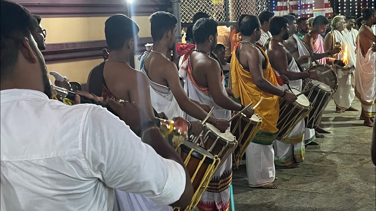 Chende nadaswara suttu at Porkodi Somanatheshwara temple by Prajwal and Suresh jogi Porkodi