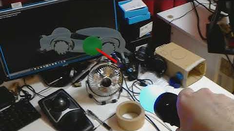 Hololens AR Experiments - Combining a PSMove controller with Hololens