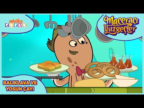 Maceracı Yüzgeçler Balıklava Ve Yosun Çayı MinikaÇOCUK