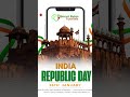 Happy 77th republic Day #republicday #77threpublicday #republicday2026 #IndianrepublicDay #indian