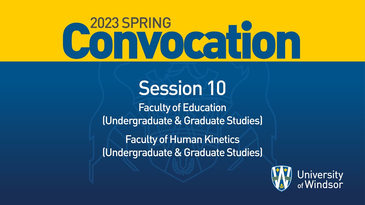 Spring Convocation 2023 - Session 10