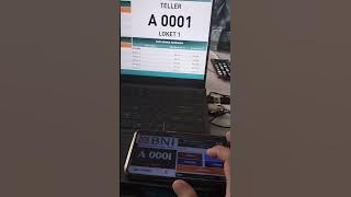 Demo Aplikasi Antrian Bank dengan Panggilan HP