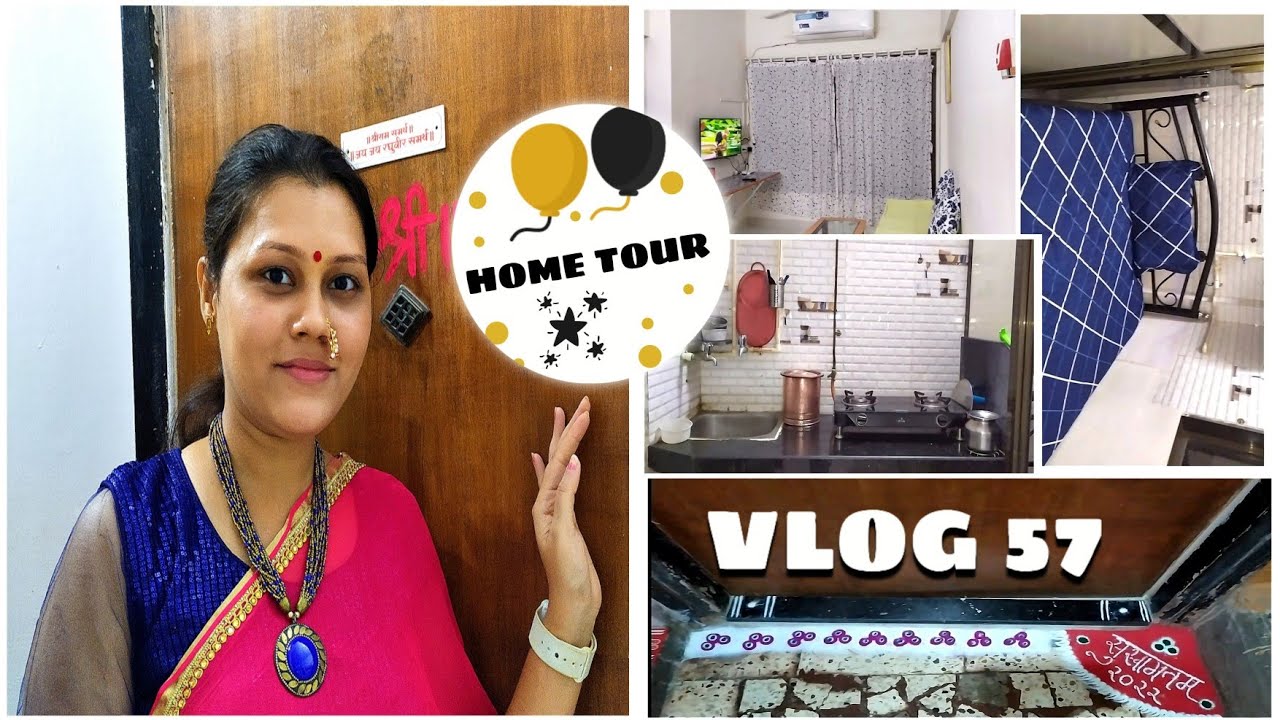 HOME TOUR😍 | पंचवीस वर्षांनंतर आम्हाला मुंबईत हक्काचं घर मिळालं🏘️ |#आई #marathimulga #marathivlogger