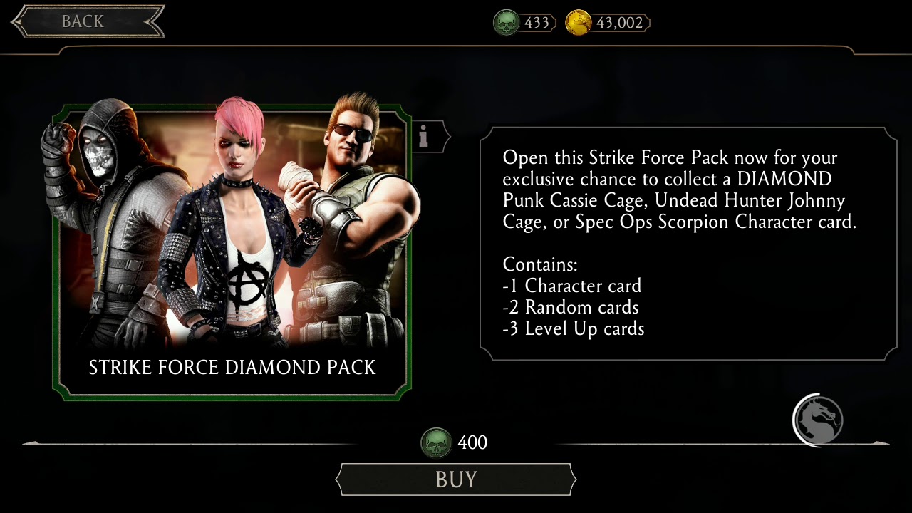 Strike force Diamond pack opening (It's a quick one)