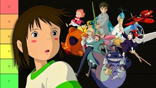 EVERY Studio Ghibli Anime Ranked (ft. @Stevem )