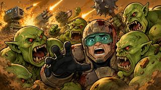 Meine Verteidigung bricht komplett zusammen | Sir, We Have an Orc Problem Demo screenshot 2