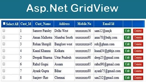 Add Checkbox and select all at once in Gridview  | Asp.Net C#