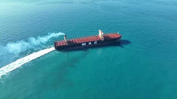 MSC RAYA - New mega container vessel 24116 TEU
