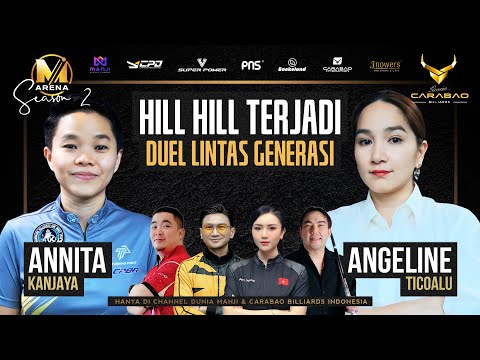 HILL HILL SITUATION, A CROSS-GENERATIONAL DUEL ‼️ Annita Kanjaya Vs Angeline Ticoalu ‼️ M ARENA S...