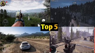 top 5 games like gta v ||Top 5 high graphics games for android || top 5 open world games for android