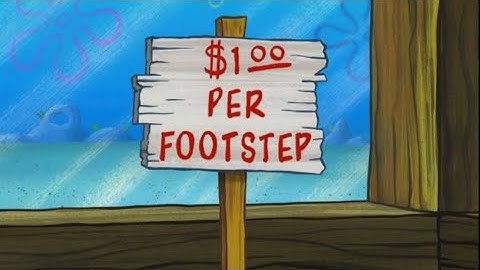 Mr. Krabs is the Cheapest Krab Alive