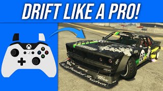 GTA 5: How to DRIFT with the NEW Drifting Upgrades - ALL Drift Races with a Controller Camera! (#2)