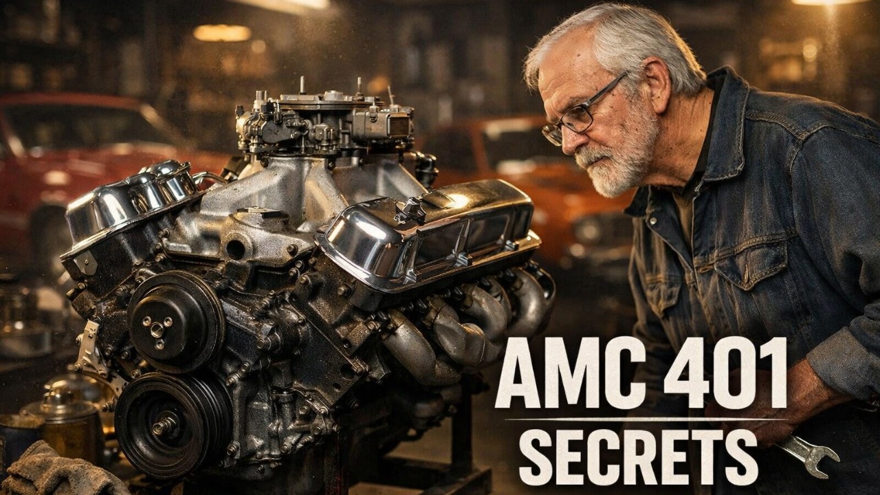 10 WEIRD Facts About AMC High Performance 401 V8 Engine Secrets - YouTube