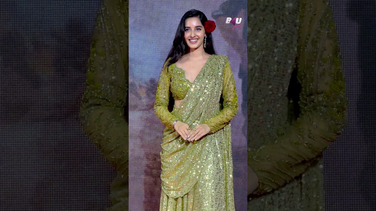 Simrat Kaur looking Absolute Beauty At Success Party of  Movie Gadar 2 