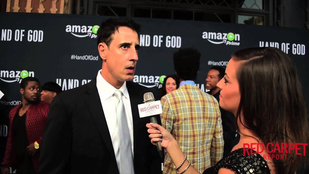 Julian Acosta at the Premiere of Amazon's "Hand of God" 
