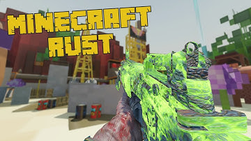 MINECRAFT RUST - BLACK OPS 3 CUSTOM ZOMBIES