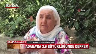 Adanada 3 9 Büyüklüğünde Deprem