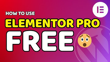 How To Use Elementor PRO For Free (2025)