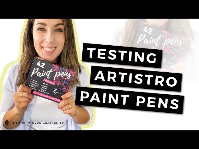 Using Paint Pens On Canvas