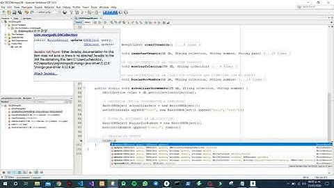 (UPDATE) CRUD MongoDB en Java usando Apache NetBeans