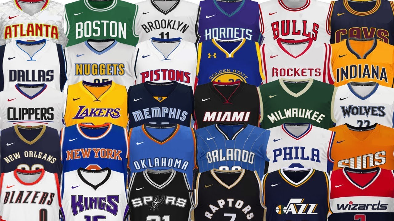 every nba teams throwback jersey