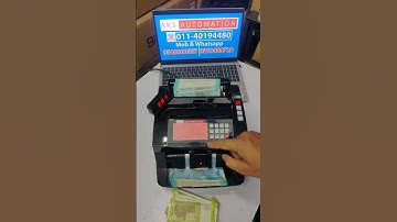 Try Our Smart Note Counting Machine #cashcountingmachine #shorts #reels #technical