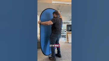 How To Fold Collapsible Backgrounds #photography #videography #greenscreen