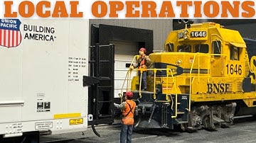 Local Operations - BNSF HO Scale Model Railroad