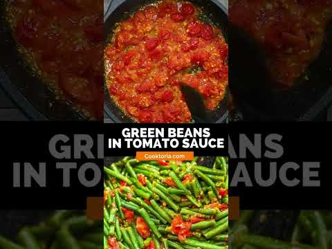 green bean in tomato sauce #trending #viral #food