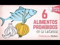 6 Alimentos PROHIBIDOS durante la #Lactancia ❌👇¡NO COMAS ESTO!👇