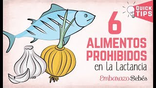 Así llamado unos pocos dolor 6 Alimentos PROHIBIDOS durante la #Lactancia ❌👇¡NO COMAS ESTO!👇 - YouTube