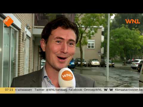 Klimaatactivisten blokkeren Stadhouderskade: