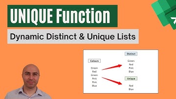UNIQUE Function in Excel | DYNAMIC Unique Lists (7 Examples)
