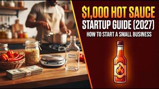 $1,000 Hot Sauce Startup Guide (2027) How to Start a Small Hot Sauce Business