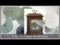 8-day Tiger Maple Mantle Clocks For Sale 8-day Tiger Maple Mantle Clocks For Sale